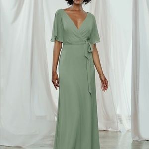 Amsale Ava Dress in Black